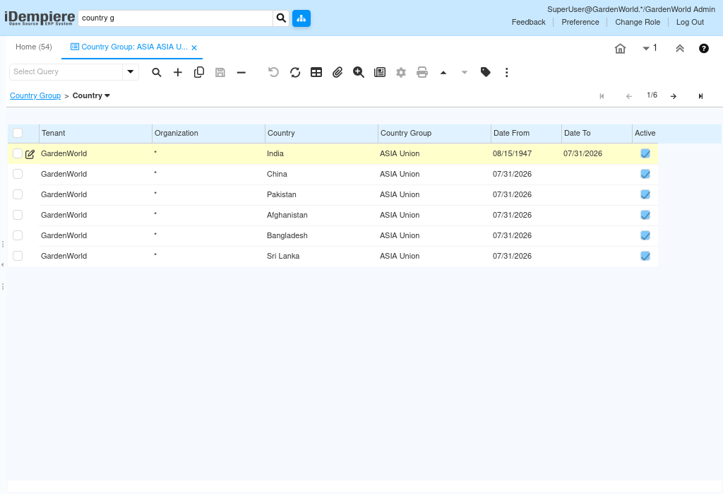How to Configure Country Group in iDempiere Tenthplanet-iDempiere-Country-Group-2