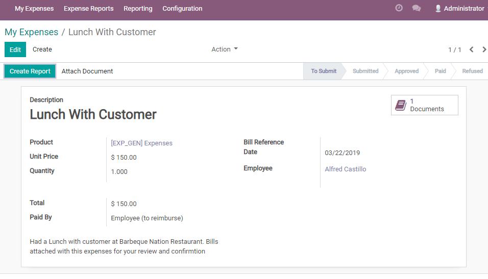 TenthPlanet_Odoo_Modules_Expense_Management_Record_Expenses