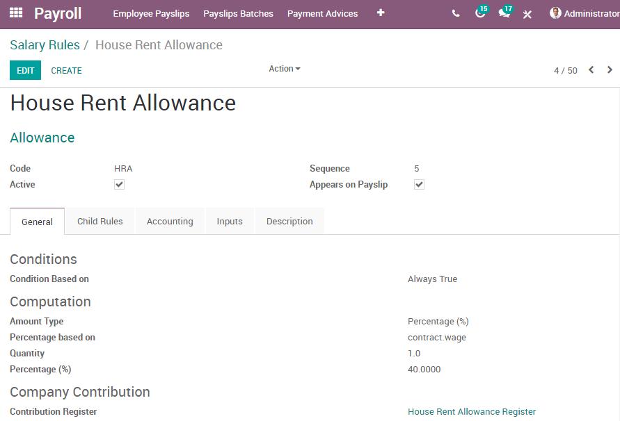 TenthPlanet_Odoo_Modules_Payroll_Management_Salary Rules