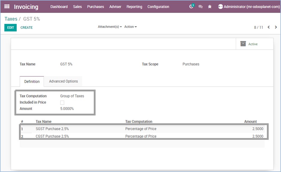 Ricetrading ERP Master Management Manage