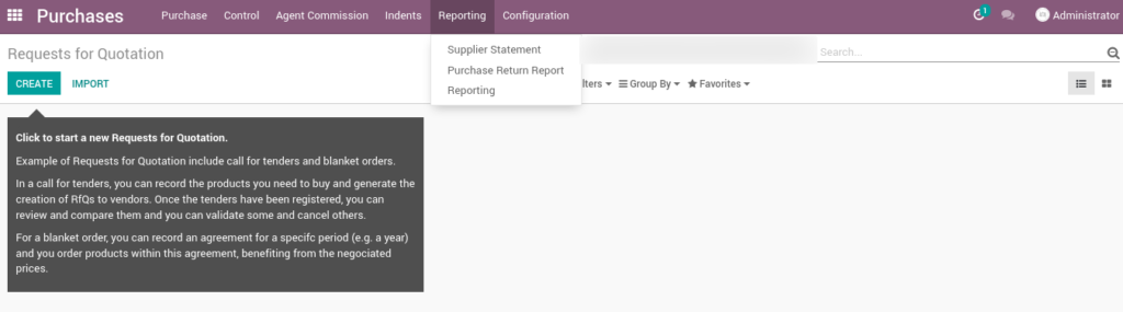 Ricetrading ERP Purchase Managementpurchase report