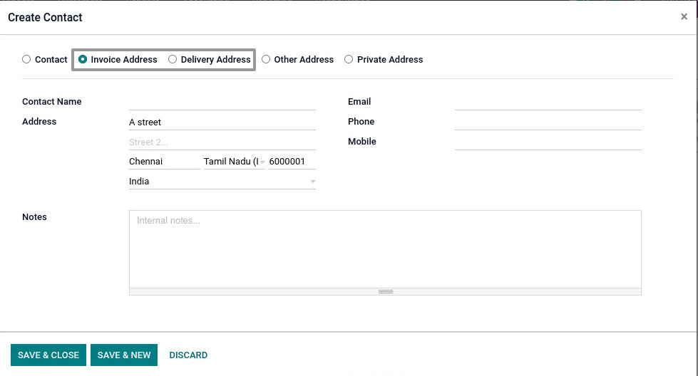 Odoo ERP mccorry master management manage vendor 1