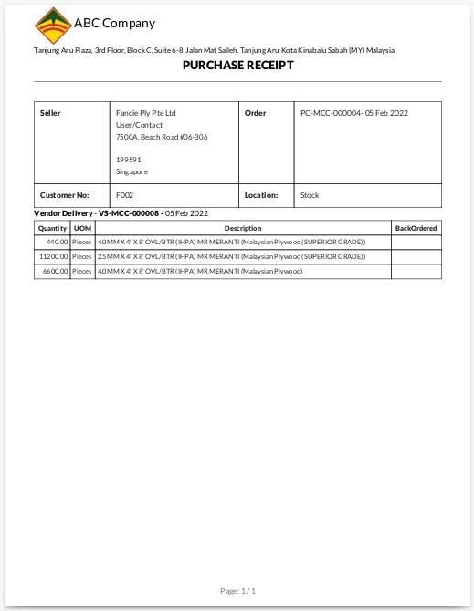 Odoo ERP mccorry purchase management grn print 2