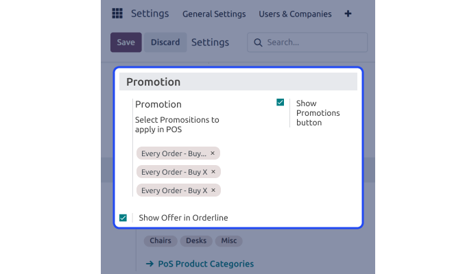 Discout and Promotion