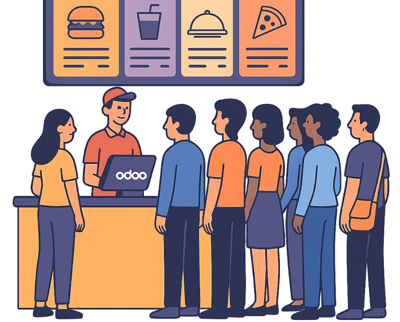 Odoo Food Court