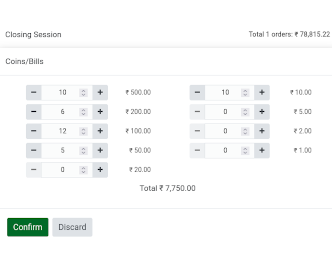 TenhPlanet-Odoo-Retail-Cash Denomination
