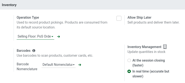 TenthPlanet-Odoo-Retail-Stock and Inventory