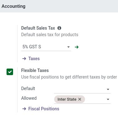 Odoo-Retail-Tax