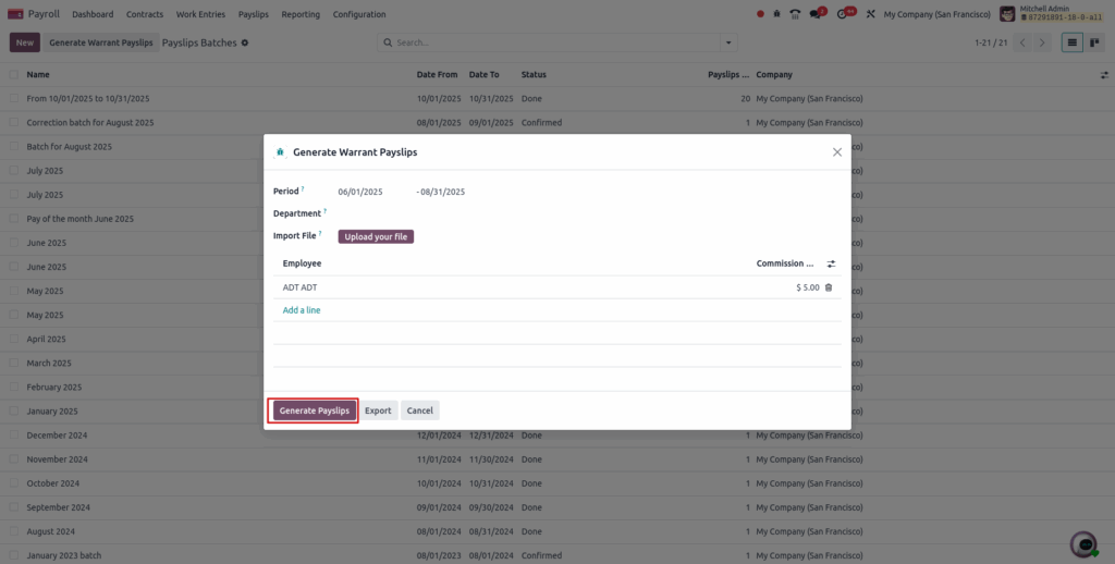 Screenshot_ generate warrent payslip _create_view
