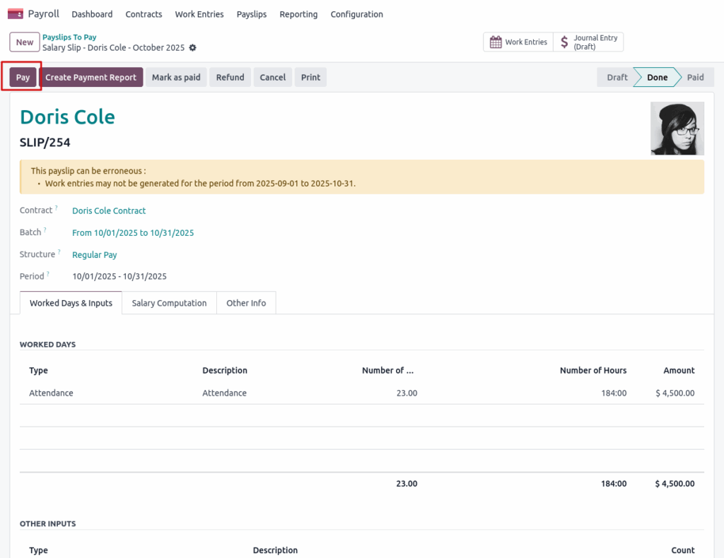 Screenshot_ payslip to pay _form_view