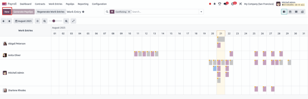 Screenshot_ work entry_view
