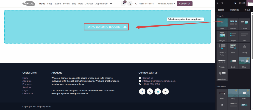 Home-My-Odoo Website