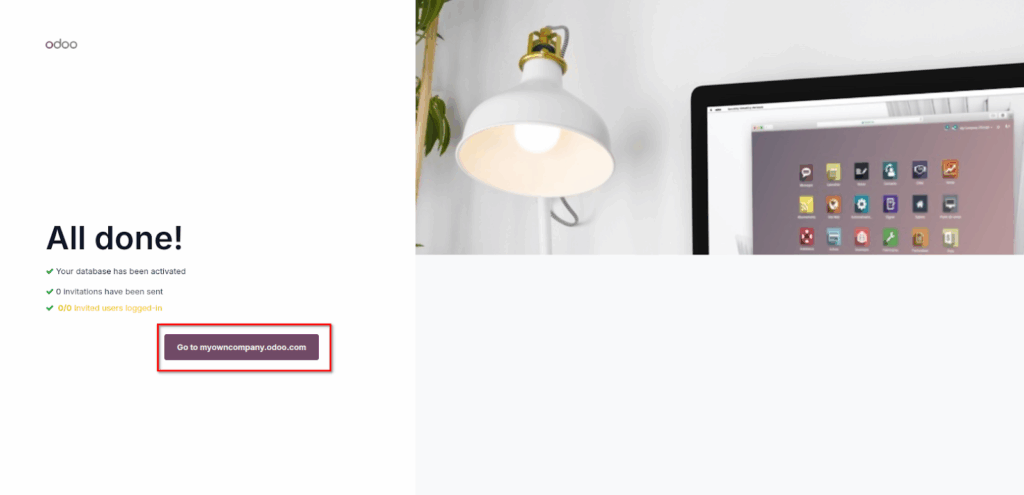 Odoo Domain Link