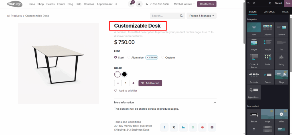 Odoo-Website-Desk