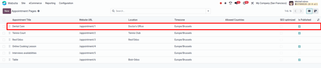 odoo website appointment1