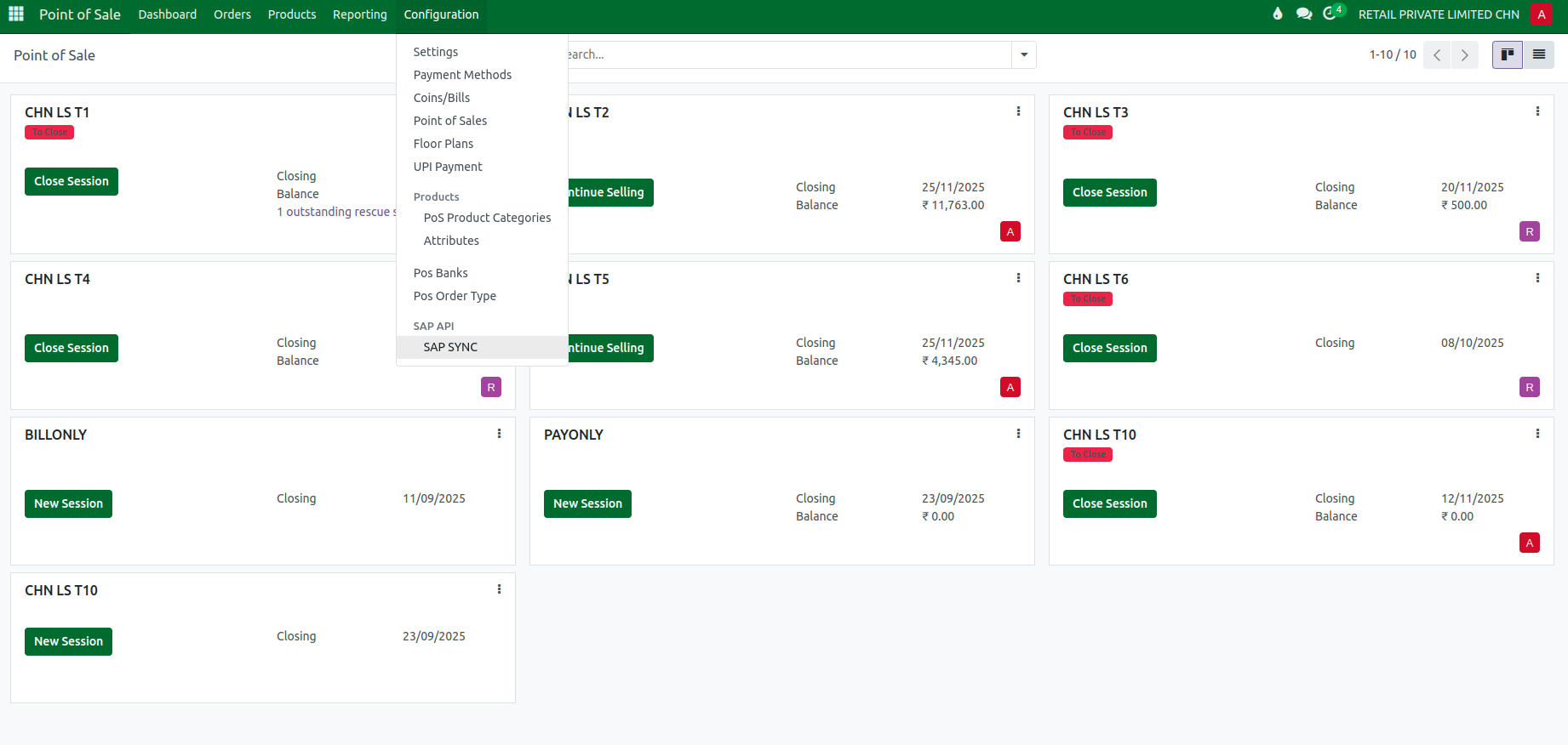 How the Odoo Gift Card Integration Works in POS - TenthPlanet Technologies