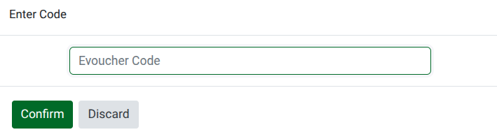 Odoo E Voucher Pop up