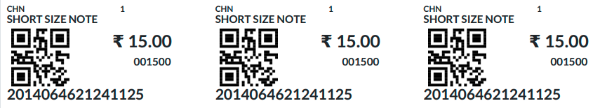 Odoo GR Label Print 3x7 Unbranded label