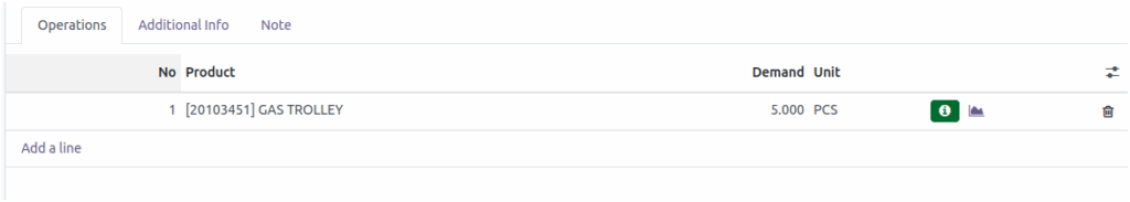 Odoo Inventory Customer Return Product Details