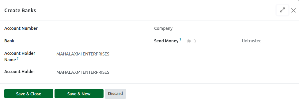 Odoo Inventory  Vendor Invoicing Details