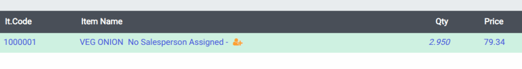 Odoo No tracking Product