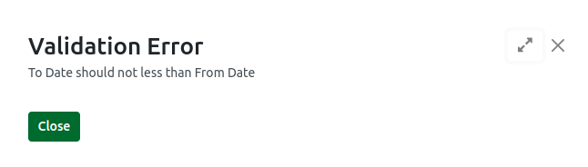 Odoo Purchase Reorder Days Date Validation